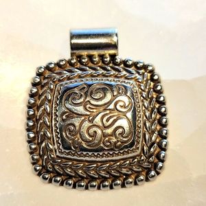 Brighton silver-tone pendant